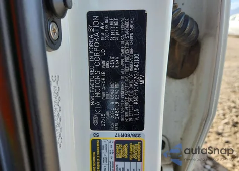 2016 Kia Sportage Lx из США, поврежденный, VIN KNDPBCAC2G7841130